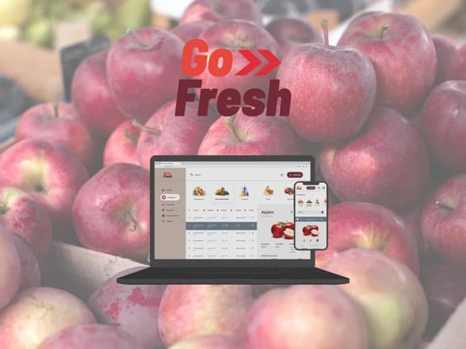 GoFresh UX design project thumbnail
